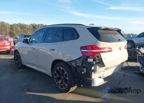 2025 BMW X3 30 xDrive from USA, damaged, VIN 5UX53GP03S9112154
